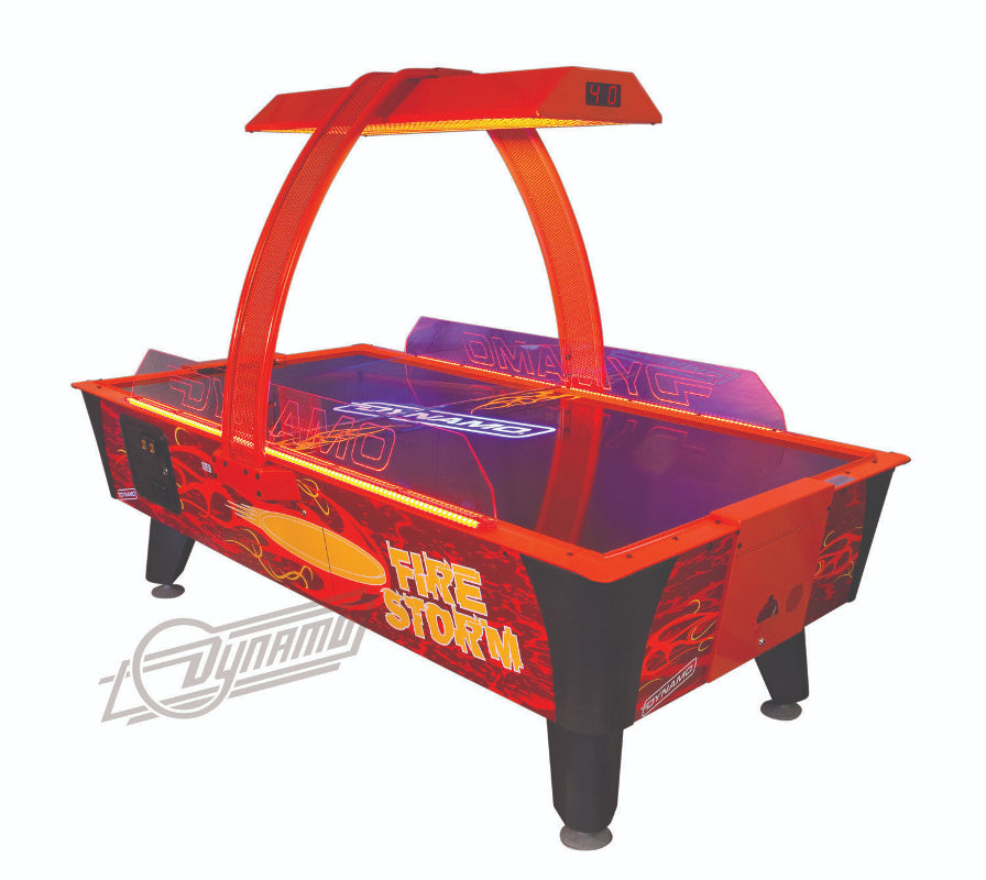 fire storm air hockey table
