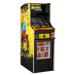 namco upright pac man arcade cabinet with cooler